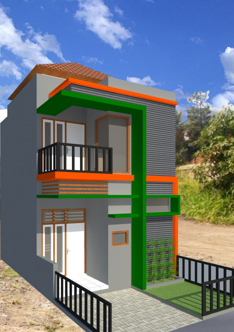 65 Foto Desain Rumah Minimalis 2 Lantai Ukuran 6x9 Murah untuk Dibangun