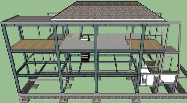 65 Ide Desain Rumah Minimalis Konstruksi Baja Paling Populer