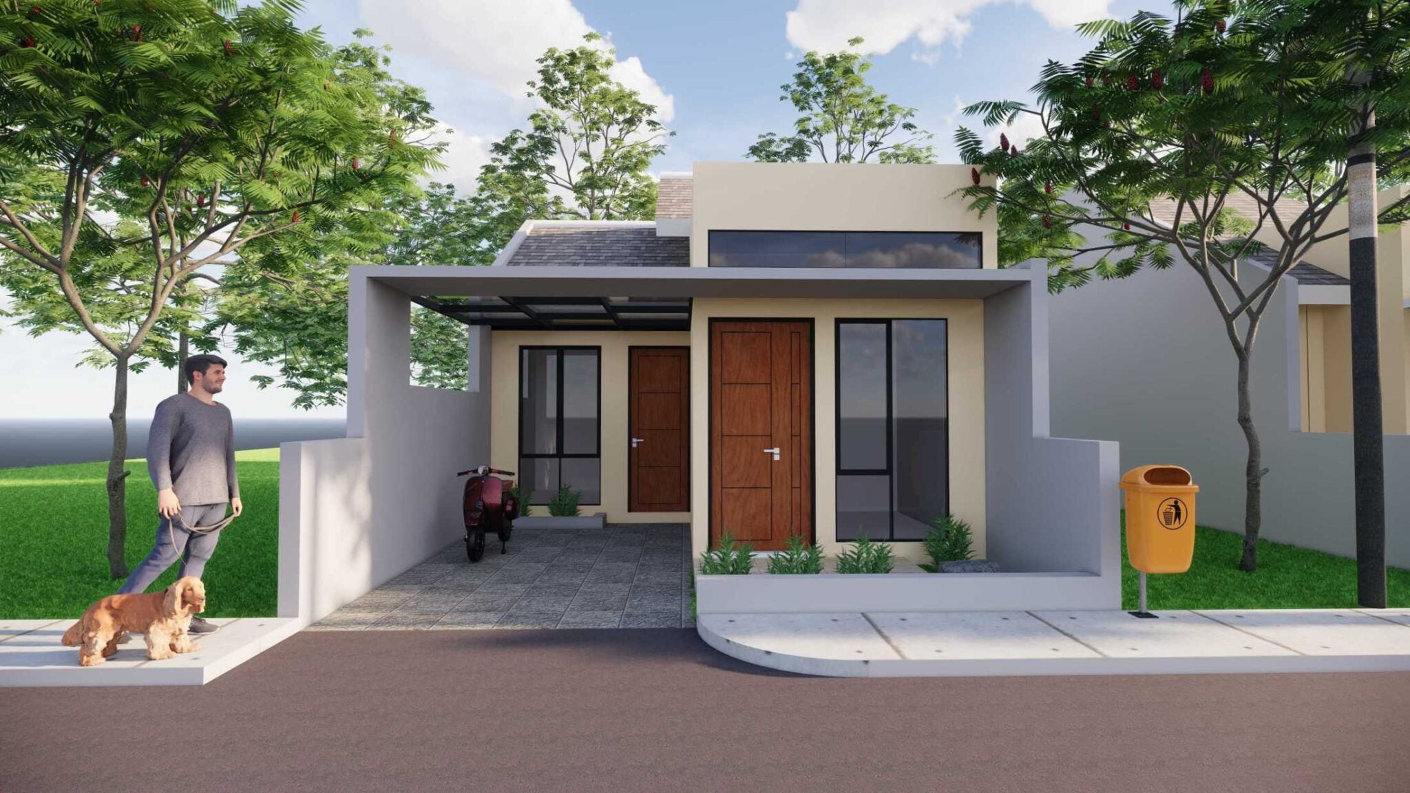 Desain Rumah Minimalis Type 36/60