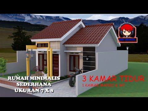 69 Ide Desain Rumah Minimalis 7x8 Meter Lagi Viral