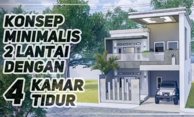 72 Inspirasi Desain Rumah Minimalis 2 Lantai 8x15 Sedang Digemari