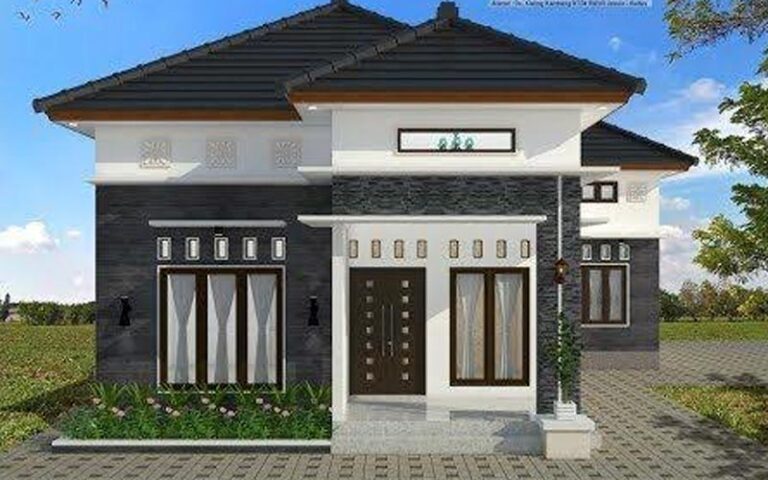 Desain Rumah Minimalis Leter L Sederhana