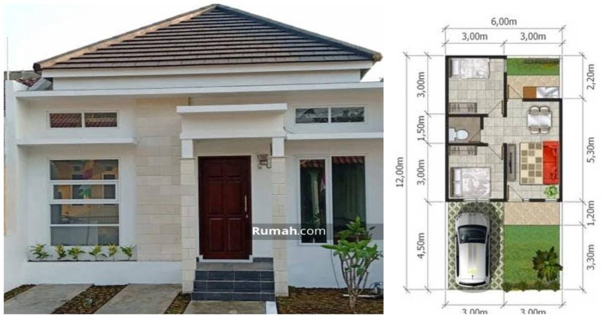 73 Kumpulan Desain Rumah Minimalis 1 Lantai 6x12 Paling Diminati