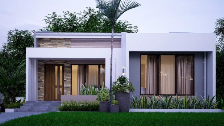 74 Inspirasi Desain Rumah Minimalis 1 Lantai Modern Paling Diminati