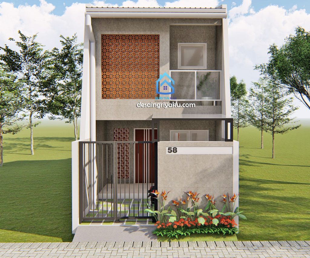 78 Ide Desain Rumah Minimalis 2 Lantai 4x12 Sedang Digemari