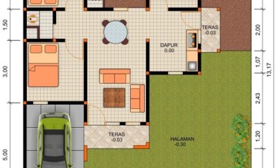 80 Ide Desain Rumah Minimalis Type 60 1 Lantai Tren Terbaru