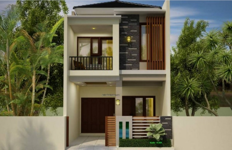 81 Ide Desain Rumah Minimalis 2 Lantai 4x10 Paling Populer