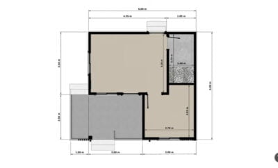 83 Contoh Desain Rumah Minimalis 6x6 Murah untuk Dibangun