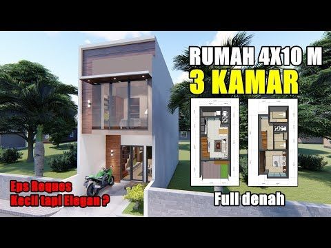 83 Kumpulan Desain Rumah Minimalis 2 Lantai 4x10 Sedang Digemari