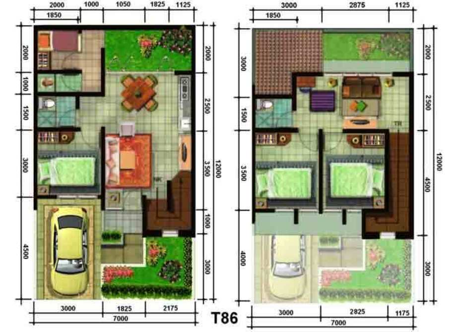 85 Gambar Desain Rumah Minimalis Luas Tanah 72m Murah untuk Dibangun