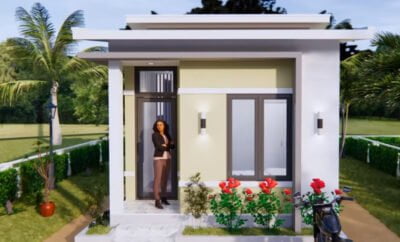 85 Ide Desain Rumah Minimalis Lebar 4 Meter 1 Lantai Tren Terbaru