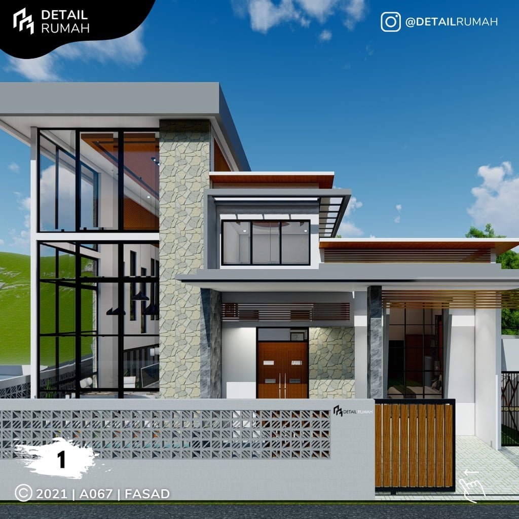 86 Kumpulan Desain Rumah Minimalis Modern 2 Lantai Ukuran 8x10 Paling Diminati