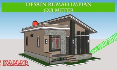 87 Ide Desain Rumah Minimalis 6x8 Paling Populer