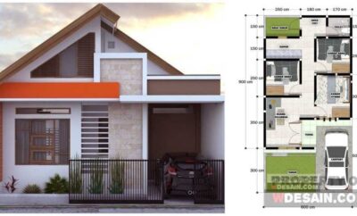 88 Contoh Desain Rumah Minimalis 2 Kamar Ukuran 6x9 Tren Terbaru