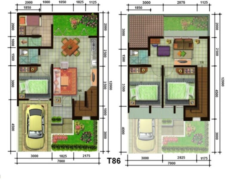 Desain Rumah Minimalis Type 60 1 Lantai