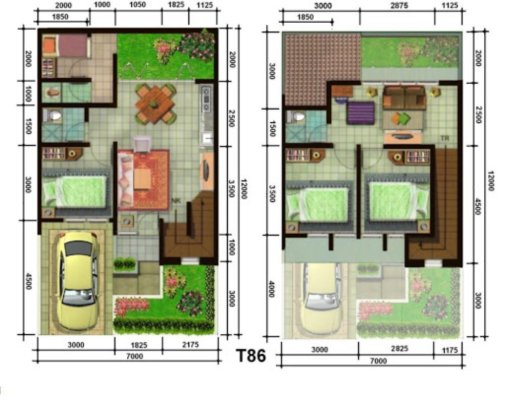 91 Inspirasi Desain Rumah Minimalis Type 60 1 Lantai Murah untuk Dibangun