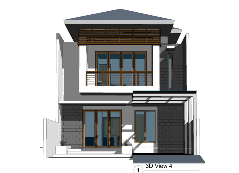 92 Kumpulan Contoh Desain Rumah Minimalis 2 Lantai Ukuran 8x15 Murah untuk Dibangun