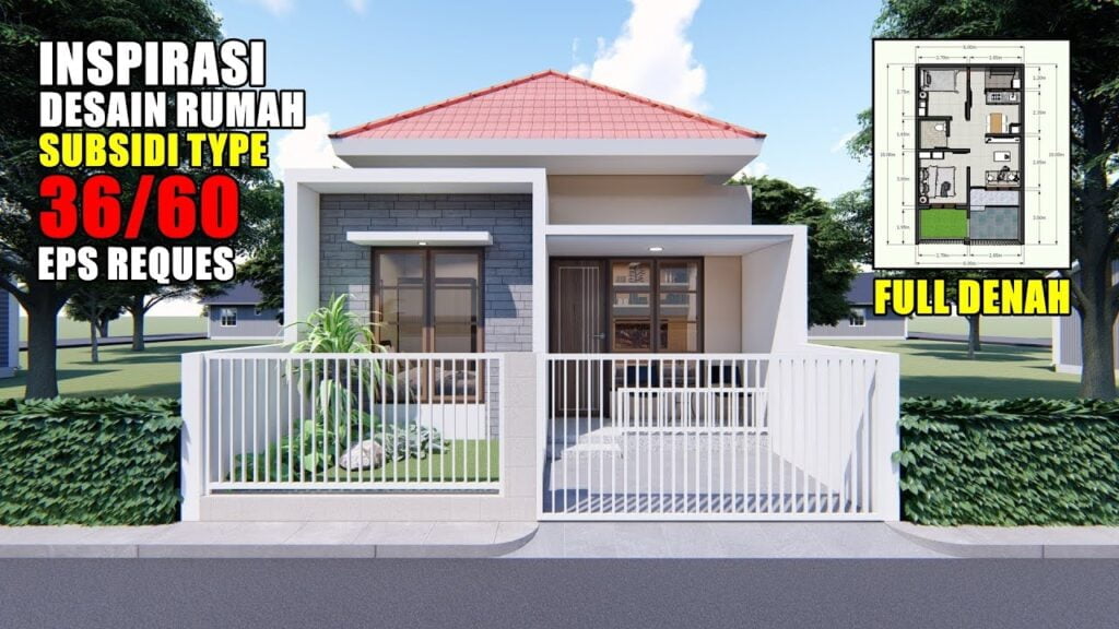 Desain Rumah Minimalis Type 36/60