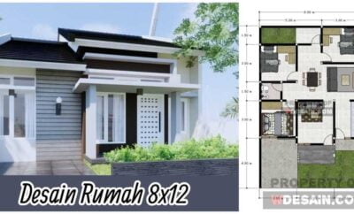 99 Kumpulan Desain Rumah Minimalis Ukuran 8x12 Modern Paling Diminati